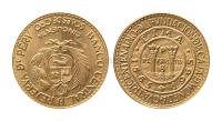 1965年秘鲁金币一枚
