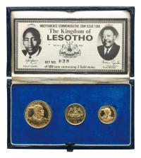 1966年莱索托王国金币一套