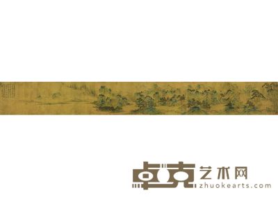 文征明 水村图 30×249cm