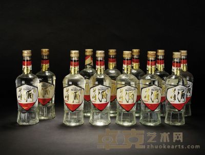 1987—1989年白标董酒 