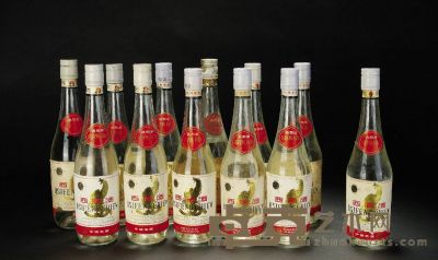 1989—1993年白标西凤酒 