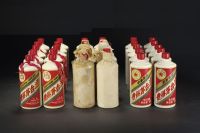 1981—1986年五星牌、飞天牌贵州茅台酒一组30瓶