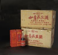 1987—1988年北京同仁堂产如意长生酒（原箱）