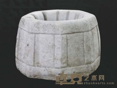 宋 太湖石宗式八角井圈 35×48cm