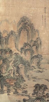 王原祁 山水图