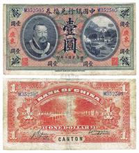 民国二年（1913年）中国银行兑换券黄帝像壹圆