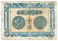 光绪三十三年（1907年）安徽裕皖官钱局壹圆