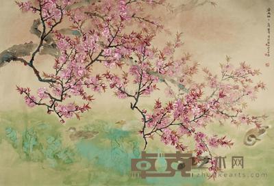 董伟 2006年作 春水融融 镜心 131×195cm