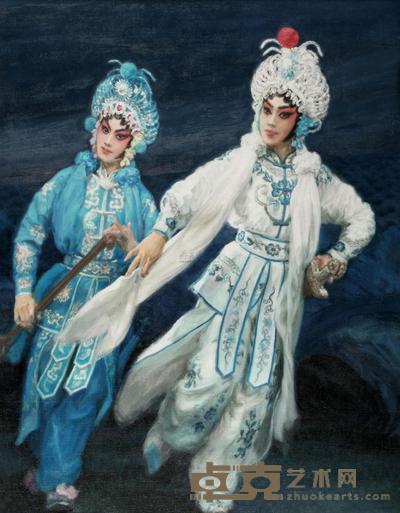 杨沛 2011年作 白娘子 116×91cm