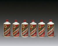 1981-1986年 五角星牌酱瓶茅台酒 （六瓶）