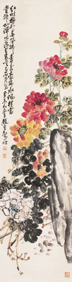花卉立轴