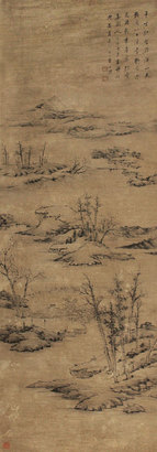 山水立轴