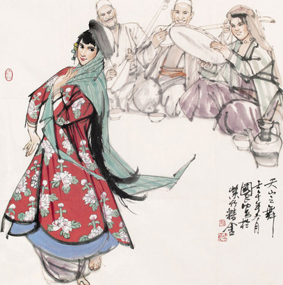 人物镜心