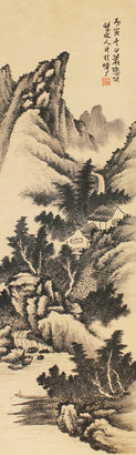 山水立轴