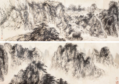 山水手卷