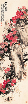 花卉立轴