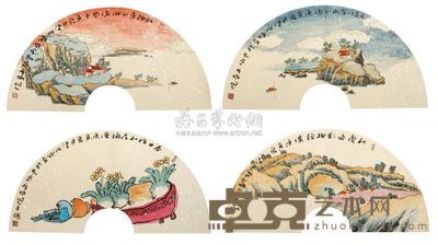 梁成斌 2010年作 鸟语花香 册页 40×70×12cm