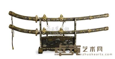 家族刀 （二件） 长105cm