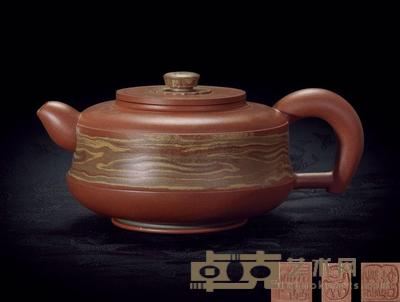 吴培林 碧云壶 19.5×12.7×8.3cm