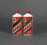 1973年产五星牌“三大革命”茅台酒一组