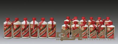 20世纪80年代产飞天牌茅台酒一组 