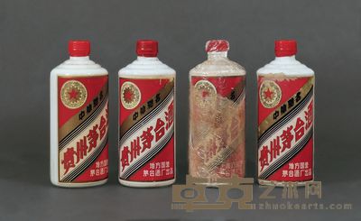 1986年产五星牌“地方国营”茅台酒一组 