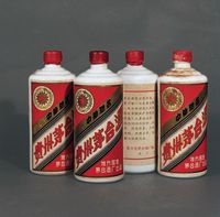 1980年产五星牌“三大革命”茅台酒一组