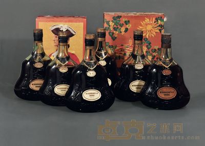 20世纪50-60年代初产轩尼诗干邑一组 