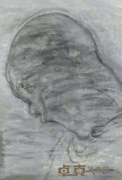 毛焰 2000年作 托马斯肖像 72×50cm