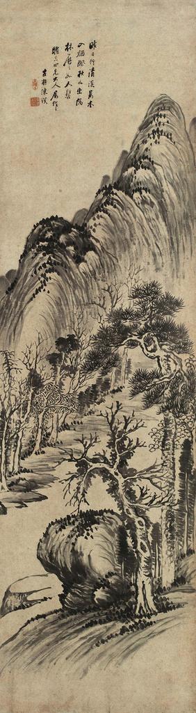 陈璞 山水 立轴