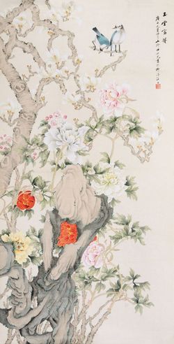 郭味蕖 花卉册页 册页 （十二开选四）