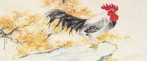 许勇 马图 镜框