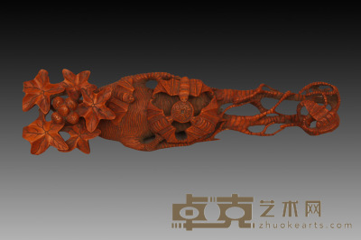 黄杨木雕摆件 长：50cm