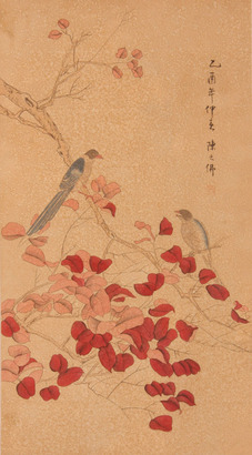 陈之佛《花鸟》片