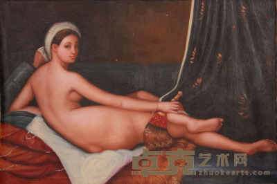 《人体》油画 93×62cm