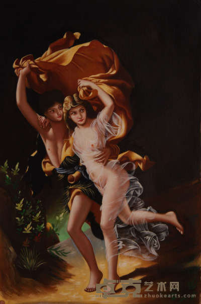 《人物》油画 92×62cm