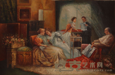 《人物》油画 92×62cm