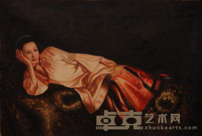 《人物》油画 93×62cm