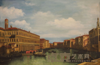 《威尼斯》油画 93×62cm