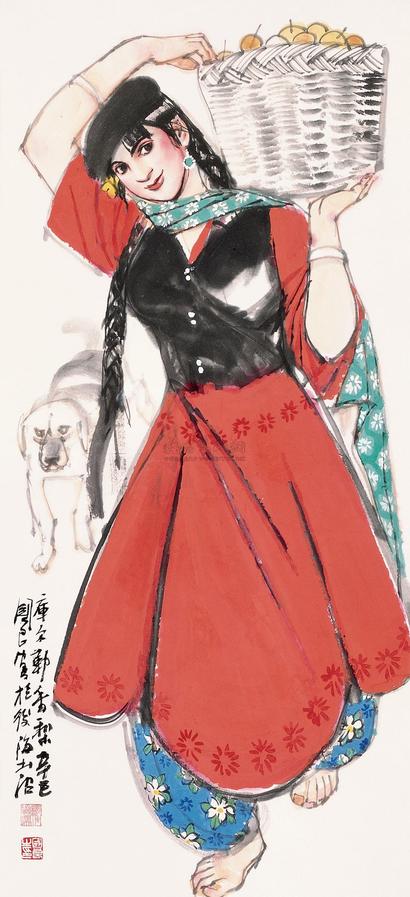 史国良 2001年作 库尔勒香梨 镜片