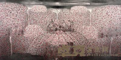 卢禹舜 山水 镜片 144×366cm