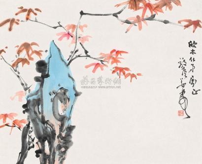 姜丹书 花卉 立轴