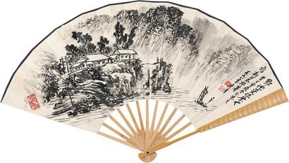 张彦青 峡江出帆 成扇