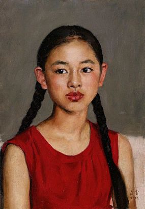 杨飞云 2005年作 少女