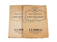 L 1946年美国纽约Harmer公司举办《罗斯福总统邮集专场拍卖》拍卖目录第一册、第二册