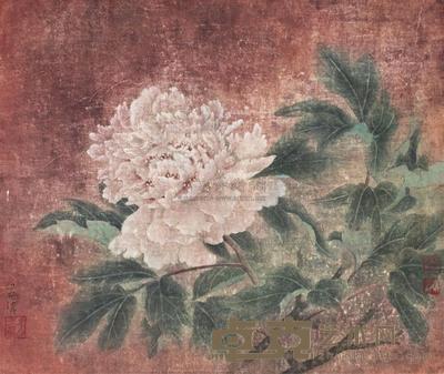 江宏伟 浓艳凝香 镜心 31.8×37.8cm