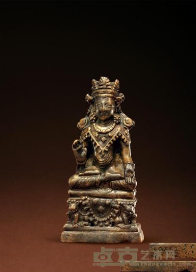 9世纪 毗卢遮那佛 高16cm