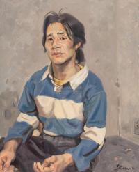 忻东旺 2005年作 青年肖像
