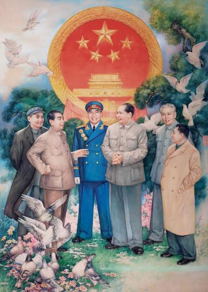 刘熹奇 1987年作 开国元勋