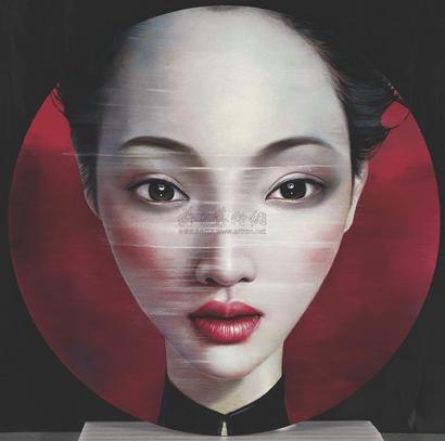 凌健 2009年作 梅花阿妹